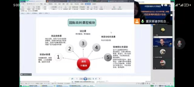 【新商科】中国新商科大学集团商科教育常务委员会(扩大会议)召开2022-2023学年第二学期新商科推进计划会