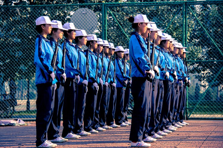 一场给力的汇报表演 一幕伤感的离别画面