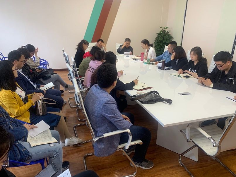 我校常务副校长姬教授莅临通识教学部指导工作