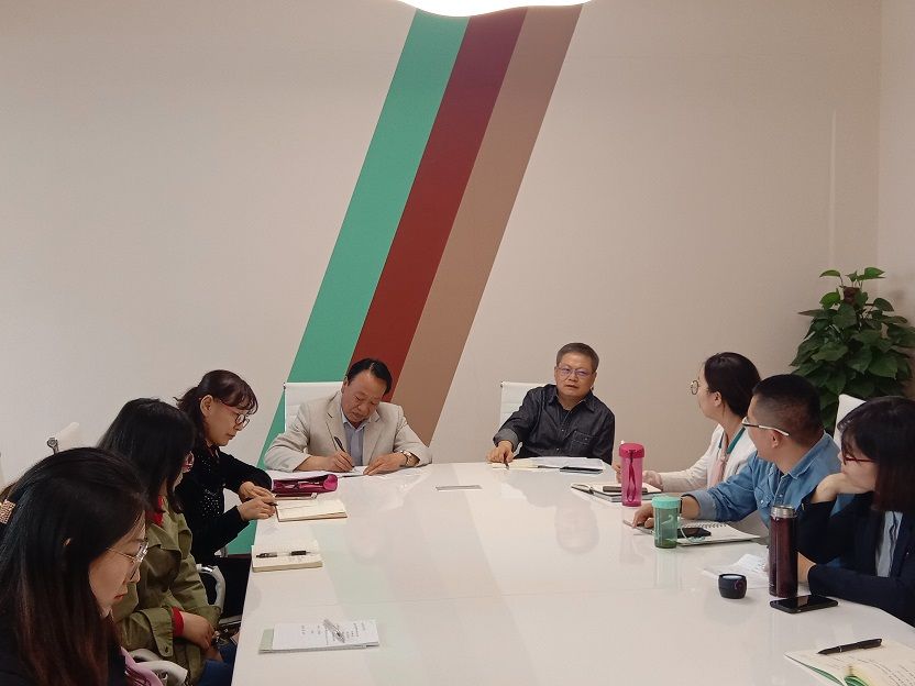 我校常务副校长姬教授莅临通识教学部指导工作