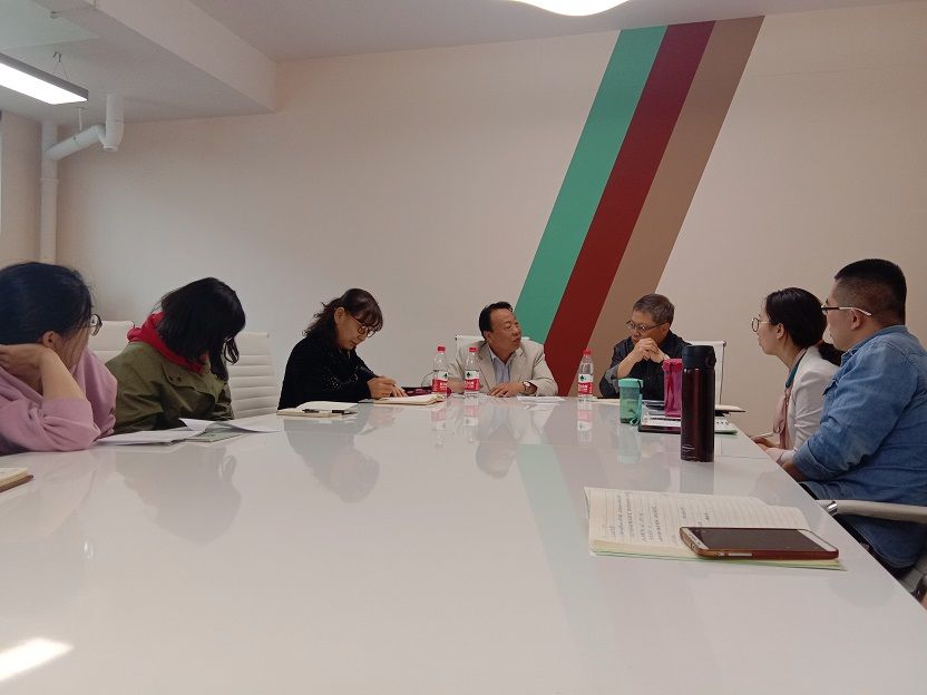 我校常务副校长姬教授莅临通识教学部指导工作