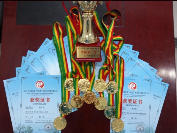 我院形意拳代表队参加国际大赛获团体第一