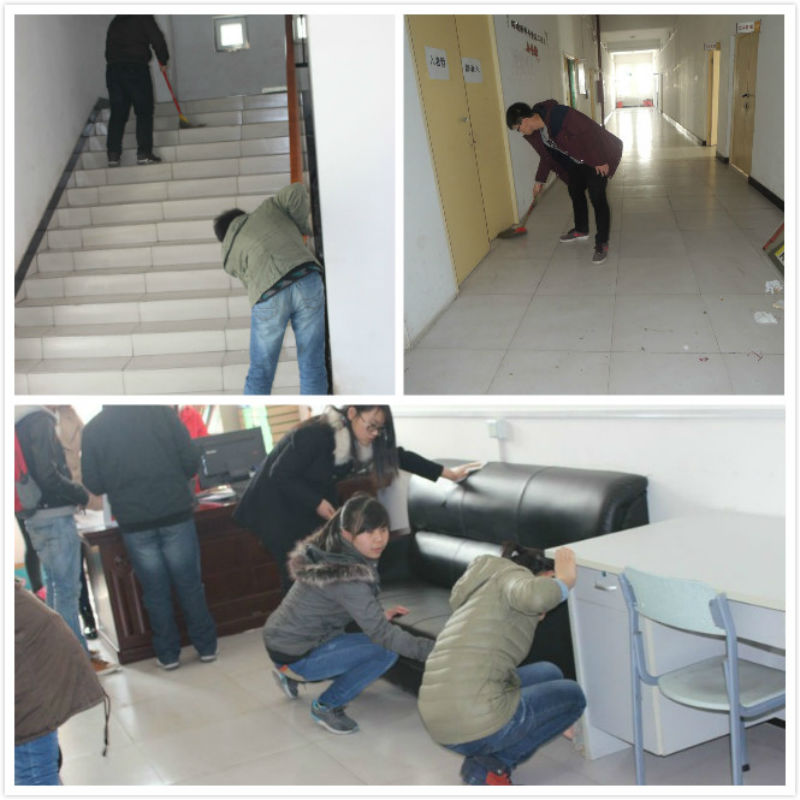 如果你是一滴水 你是否能滋润每一寸土地——记环科系学习雷锋活动