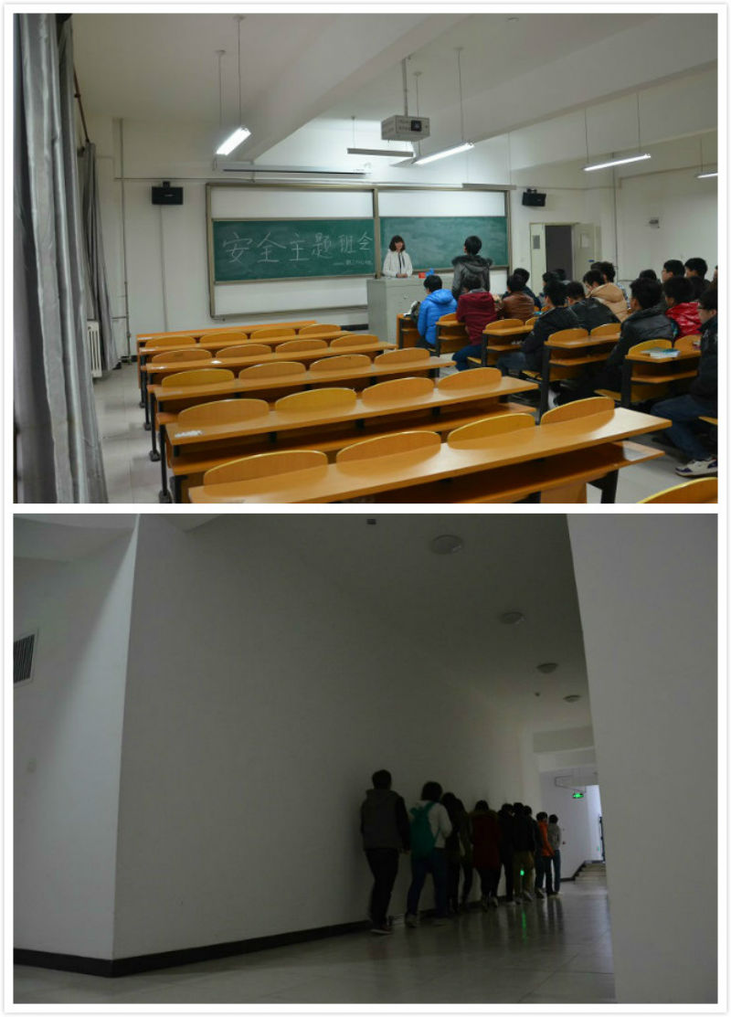 安全教育 防患未然——记信息工程系地震演练