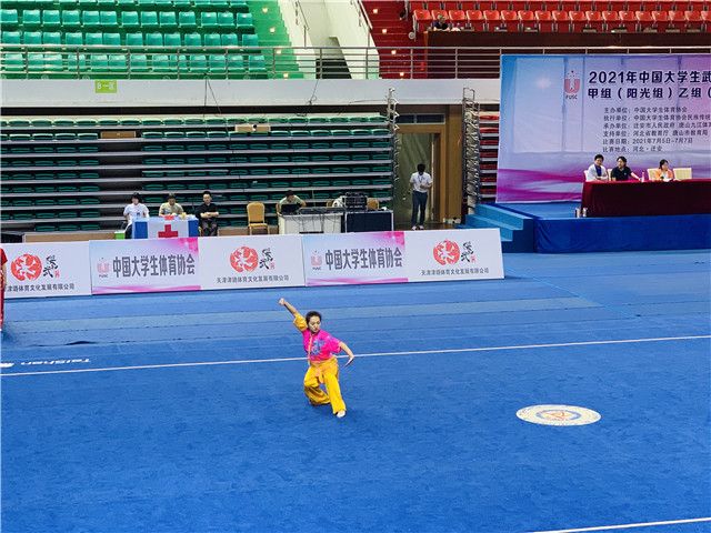 我校武术队在全国大学生武术套路锦标赛中喜获佳绩