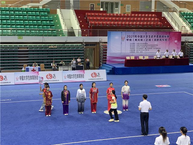 我校武术队在全国大学生武术套路锦标赛中喜获佳绩