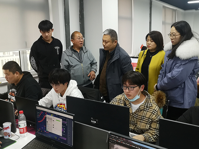 【产教融合】艺术传媒学院一行前往百度(山西)人工智能基础数据产业基地参观调研