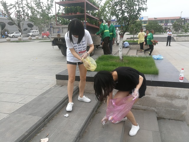 【传递正能量】凝聚青年力量 守护城市文明