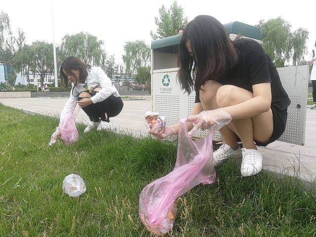 【传递正能量】凝聚青年力量 守护城市文明