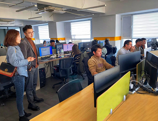 【校企合作】推动校企合作 搭建实习就业平台——数字媒体教研室前往山西魔图视效文化艺术有限公司参观调研